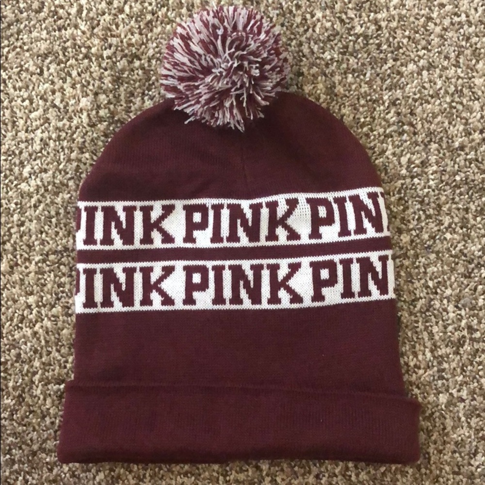 PINK beanie